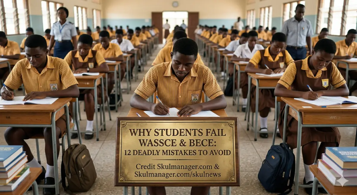 Why Students Fail WASSCE & BECE: 12 Deadly Mistakes to Avoid in 2026
